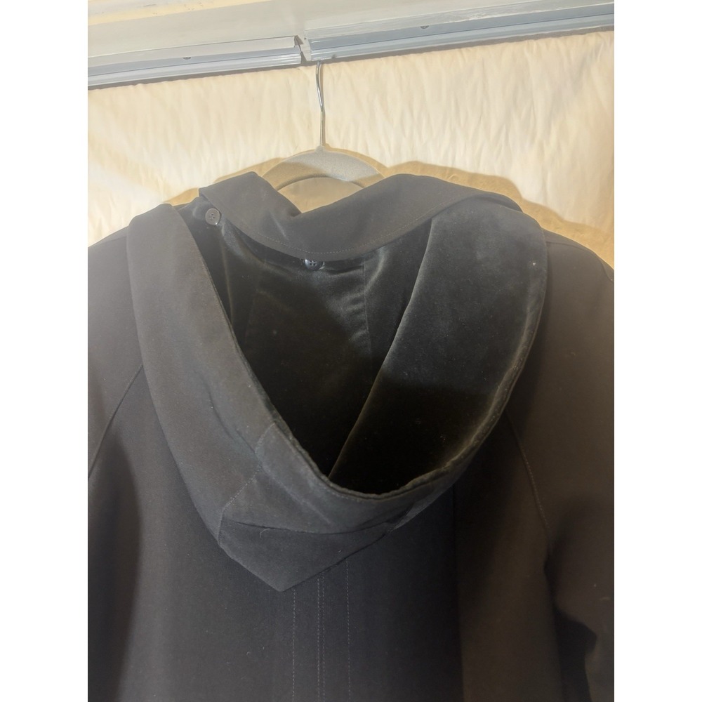 Talbots Long‎ Fully Lined Hooded Trench Coat Size 12 M2 - Picture 2 of 9